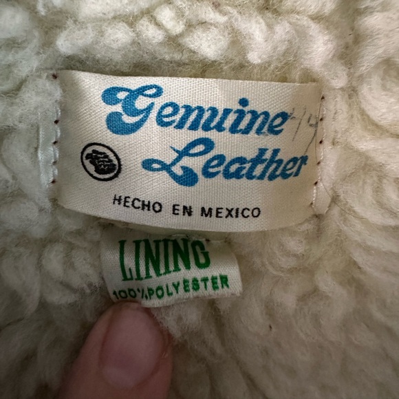 Suede Shearling Vest - Picture 5 of 5